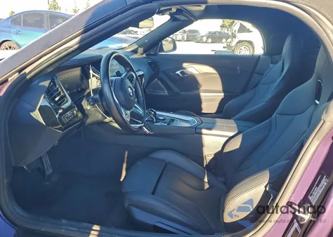 2025 BMW Z4 M40I z USA, uszkodzony, nr VIN WBAHF9C06SWY40816